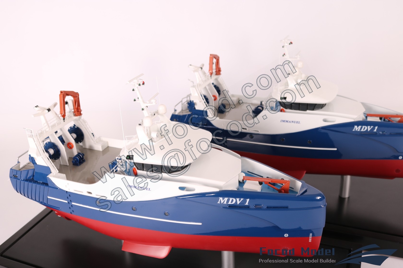customized model of 30m fishing boat-trawler